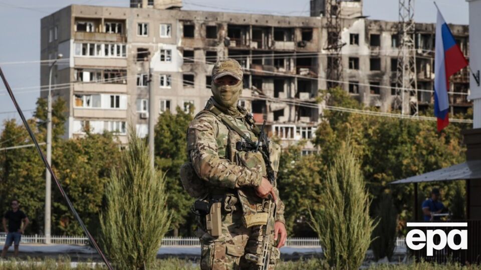 Пополнение армии РФ направляется в Запорожскую область