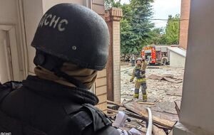 У ЗСУ зазначили, що під час удару ТЦК прийому не вів
