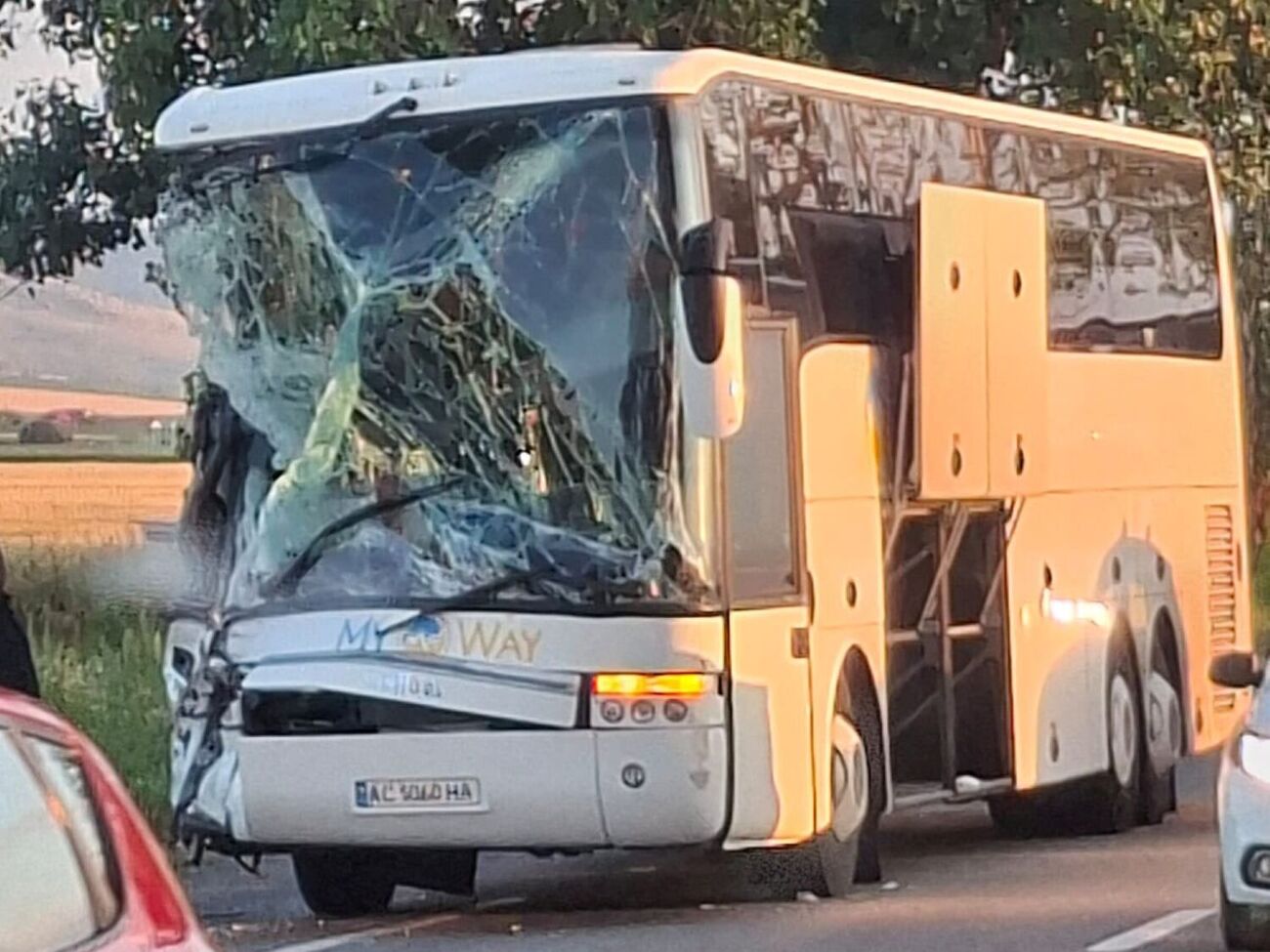 В автобусе находился 21 ребенок