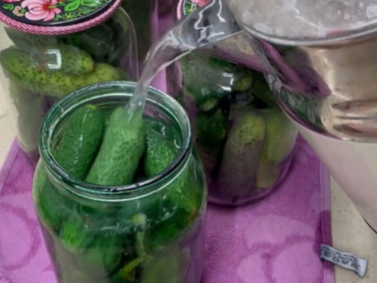 Вместо уксуса в маринаде используется лимонная кислота