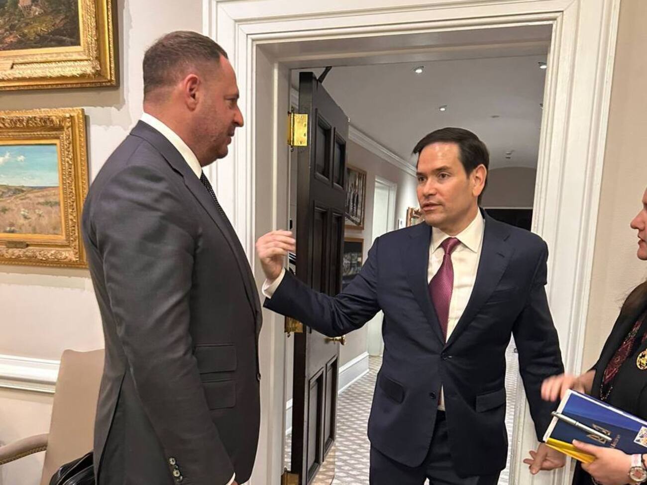 Єрмак сказав Рубіо, що Україна зробила все можливе для досягнення миру