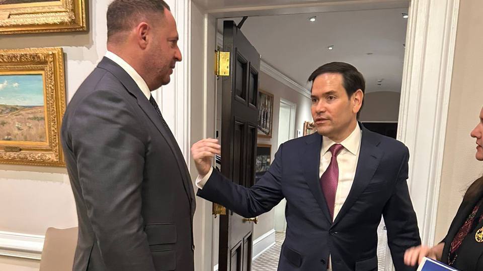 Єрмак сказав Рубіо, що Україна зробила все можливе для досягнення миру