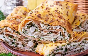 Для рецепта вам понадобится три лаваша