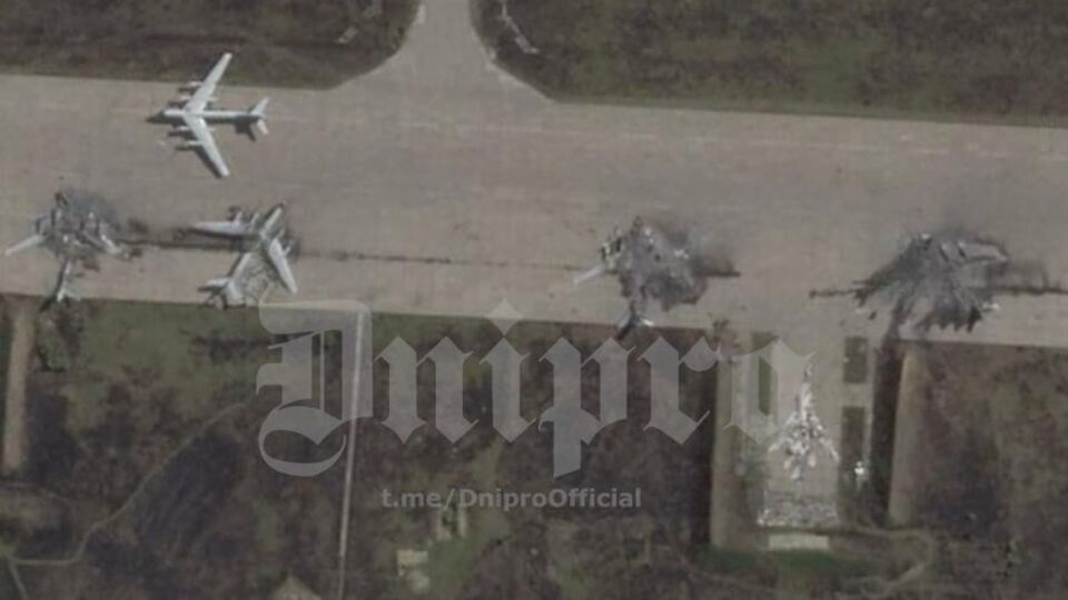 Аналитики сравнили спутниковые снимки пораженных аэродромов РФ за 2 июня и за 4 июня и заметили отличие