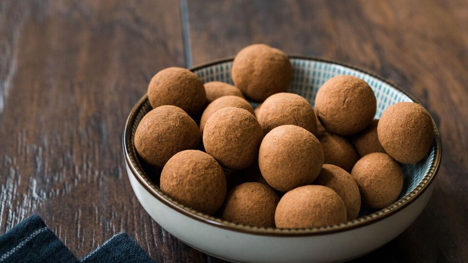 Десерт подають у вигляді кульок