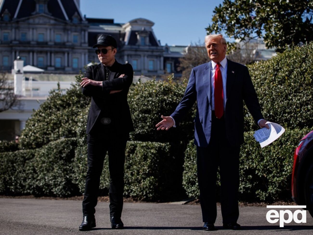 У Білому домі наполягають, що в Маска з Трампом залишилися "гармонійні" стосунки