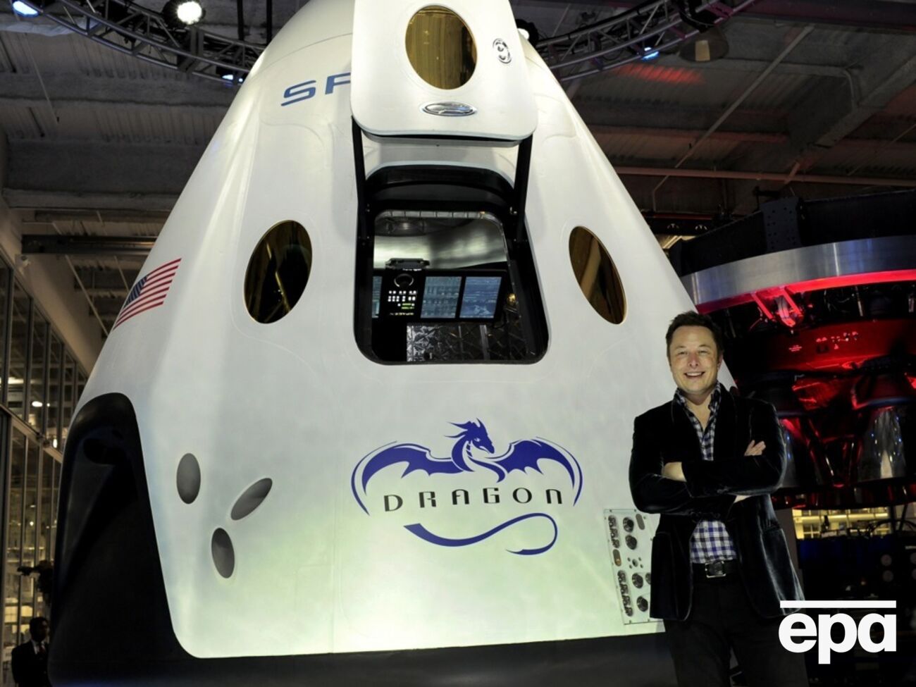 Аппараты SpaceX используются для доставки астронавтов на МКС