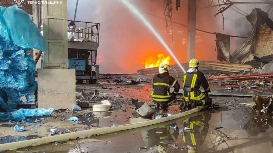 В Тернопольской области есть прилеты в объекты промышленности и инфраструктуры