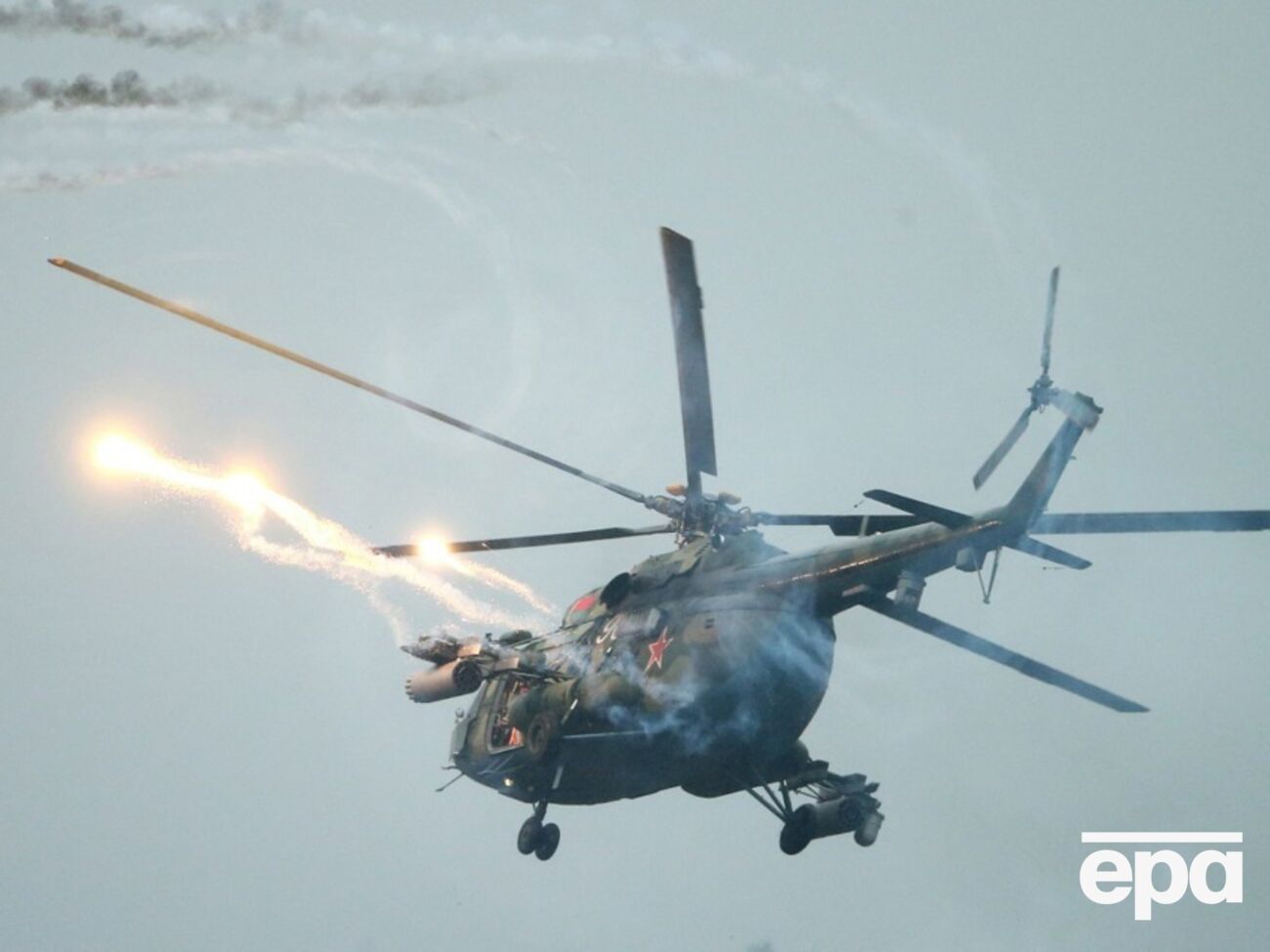 Вертолеты оккупантов атаковали беспилотники