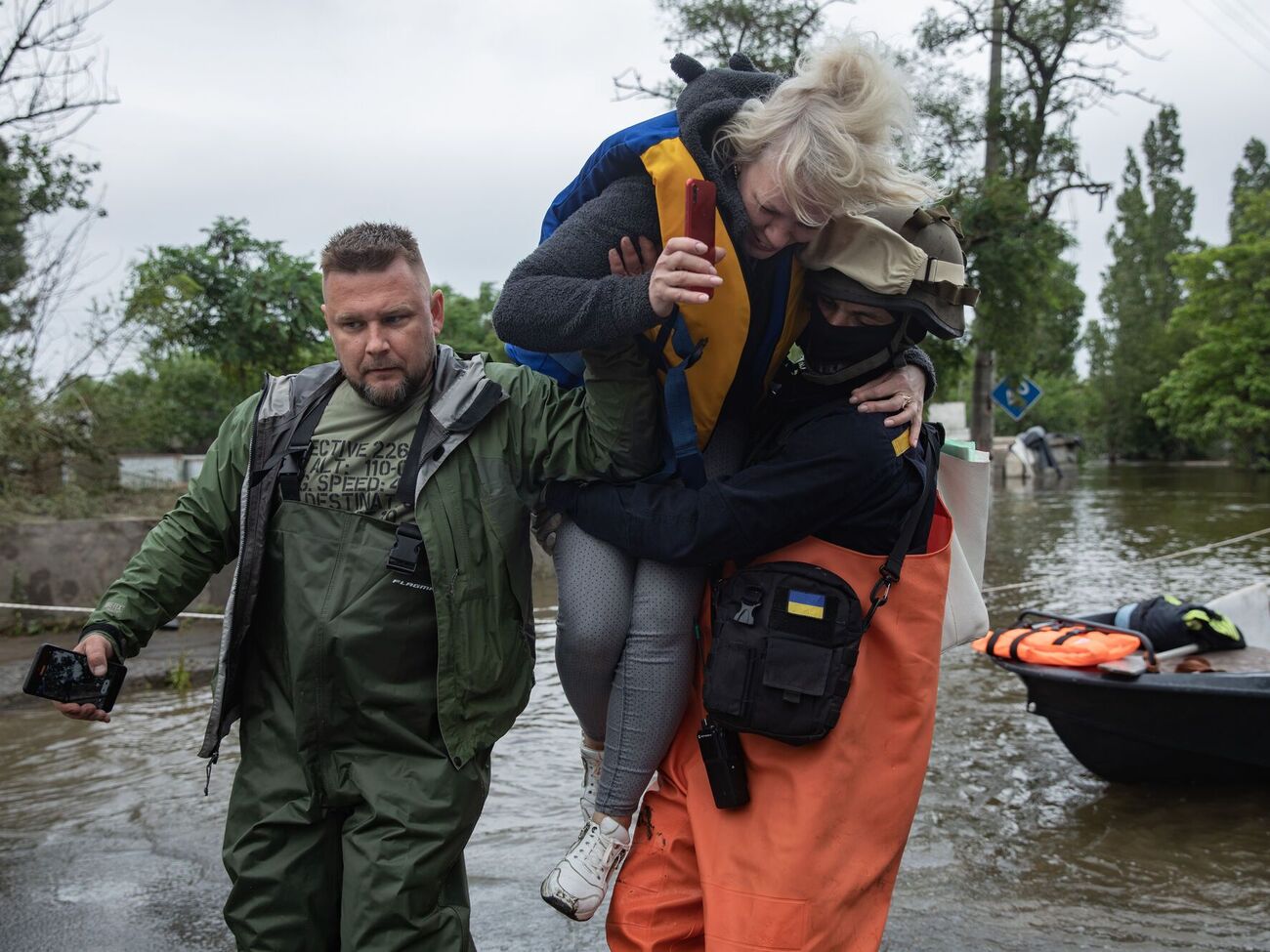 Коли вода підійшла, наш будинок потонув – лишився тільки дах, розповіла Тетяна