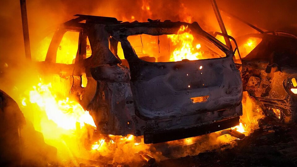 По данным полиции, автомобиль взорвался
