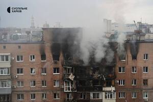 В Харькове разрушены за ночь более 30 домов