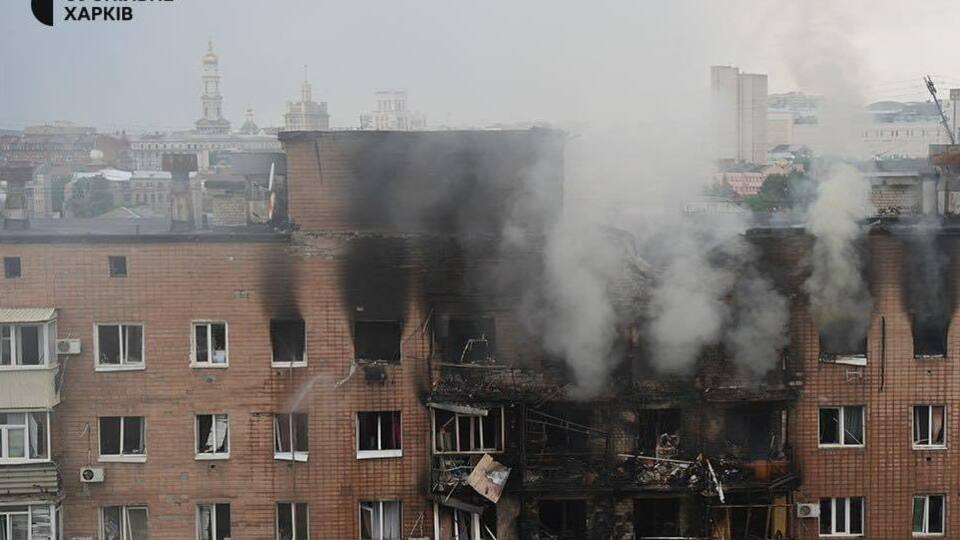 В Харькове разрушены за ночь более 30 домов