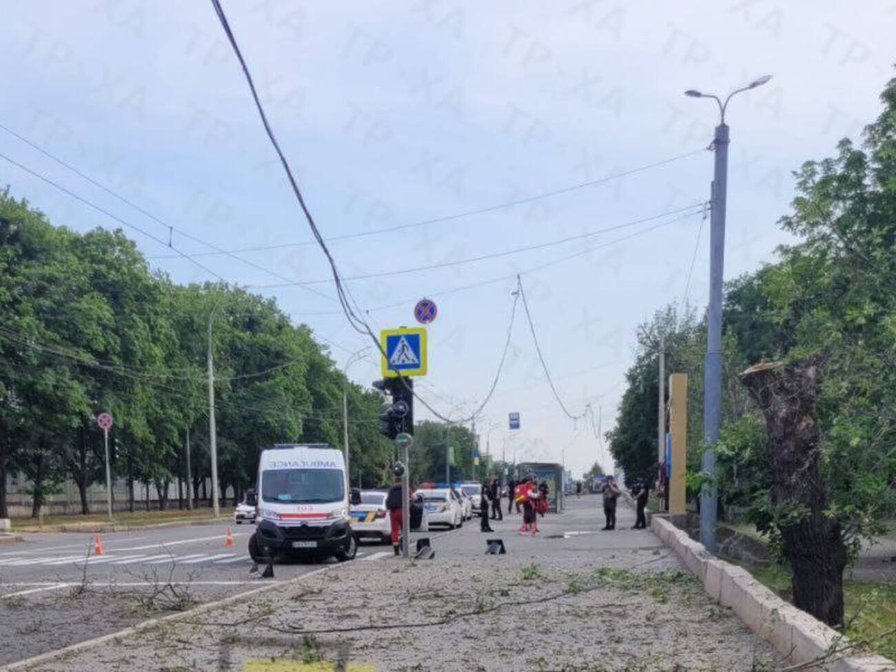 Попадания были в Шевченковском районе