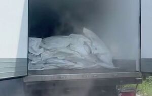 Россияне распространили видео с рефрижераторами