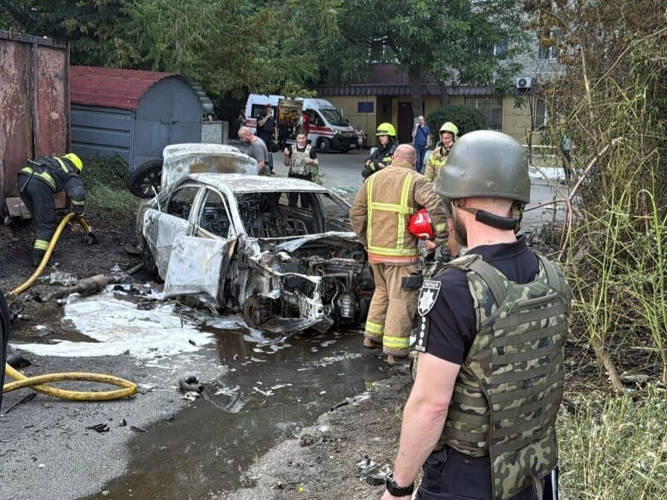 Водій устиг вискочити з автомобіля, повідомили правоохоронці
