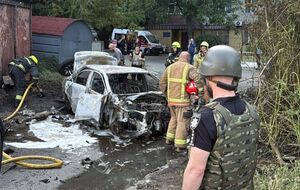 Водій устиг вискочити з автомобіля, повідомили правоохоронці