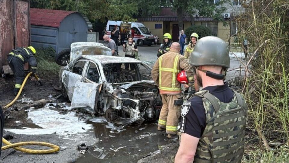 Водитель успел выскочить из автомобиля, сообщили правоохранители