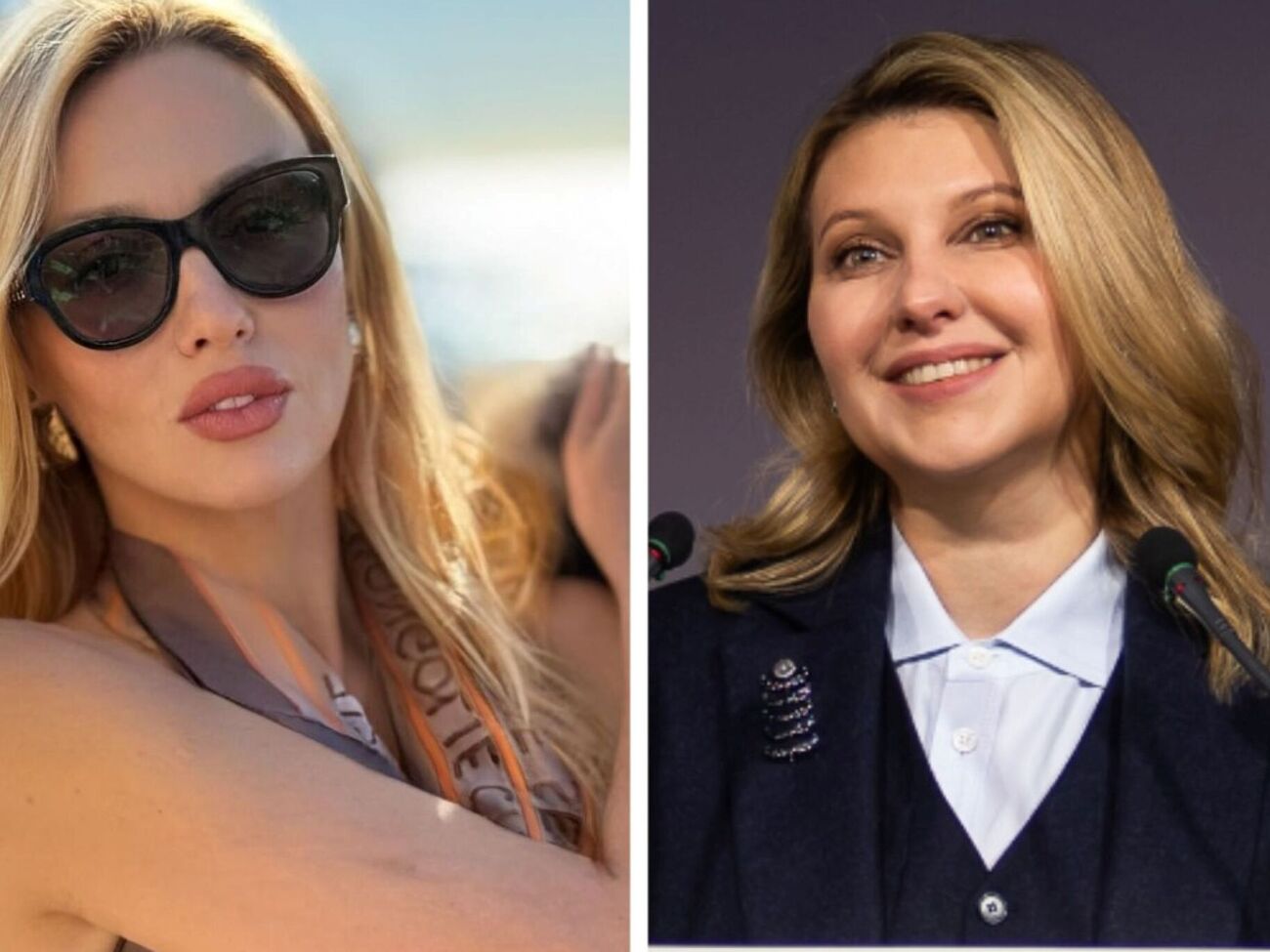 Зеленская вышла в свет с сумкой от украинского бренда, а Полякова отдала предпочтение аксессуару от  Hermes