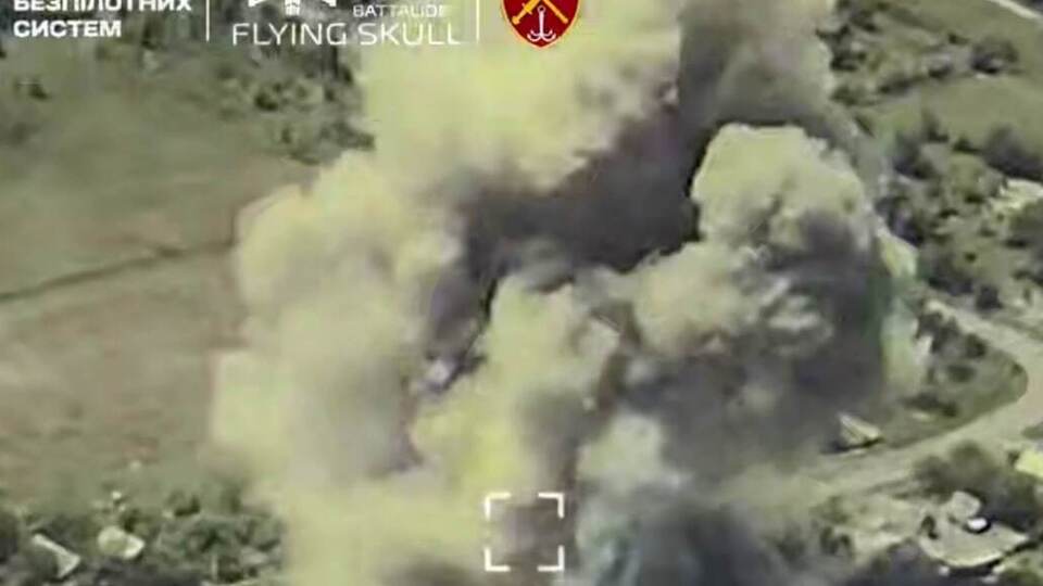 ВСУ сбросили авиабомбу на склад боеприпасов окупантов