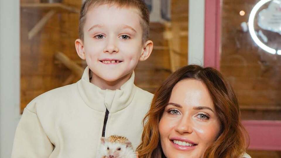 Сына Денисенко родила в 2017 году