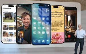 Apple представила новый дизайн iOS 26 Liquid Glass