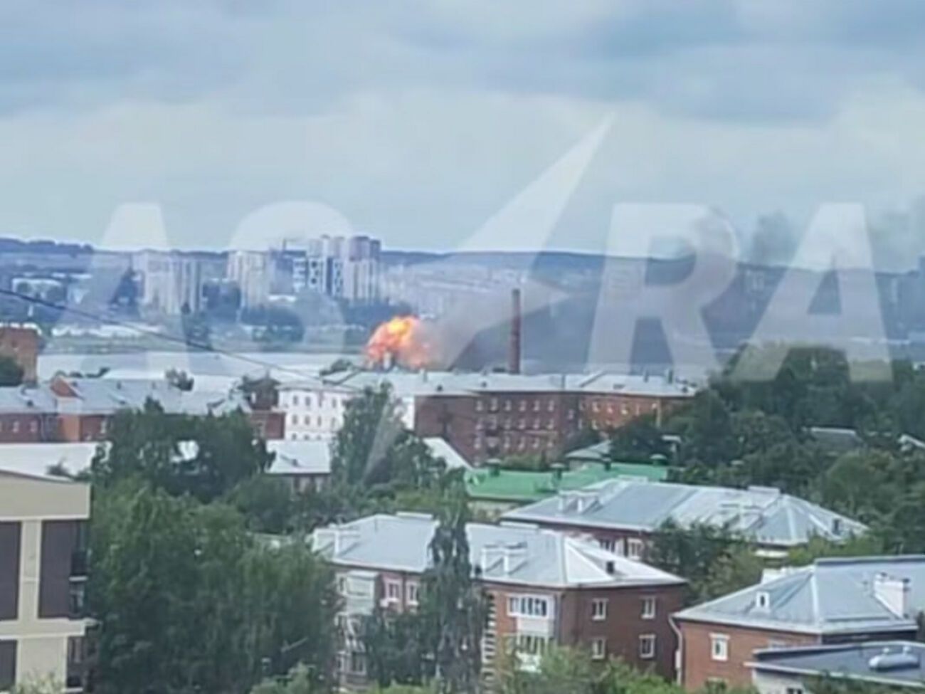 Атака безпілотників у російському Іжевську 1 липня 2025 року