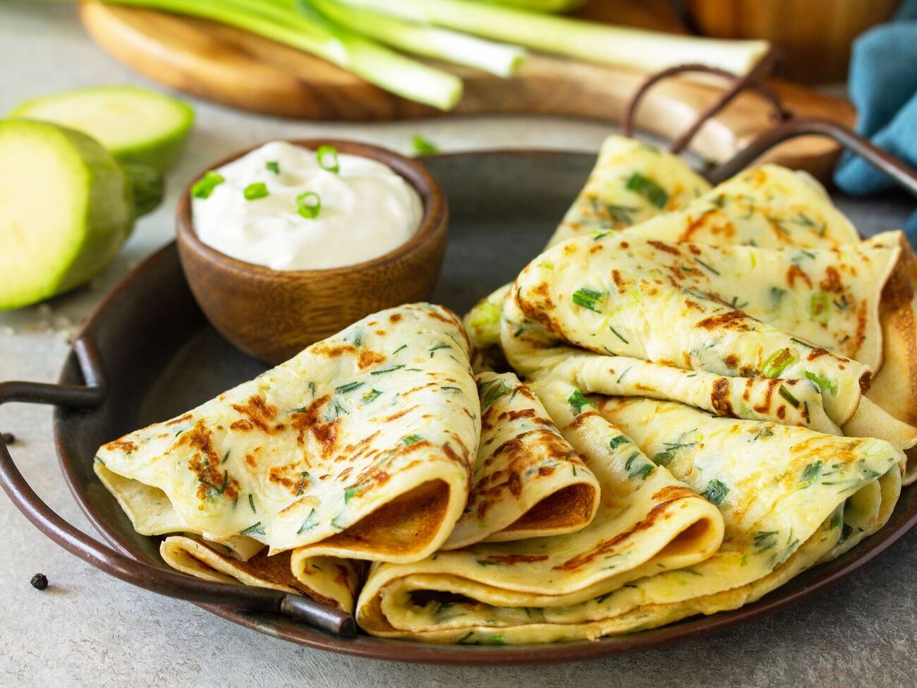 Автор уверяет, что кабачковые блины очень вкусные