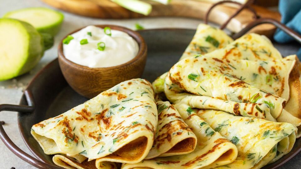 Автор уверяет, что кабачковые блины очень вкусные