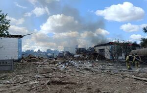 Сили оборони півдня писали, що удару, імовірно, завдали балістичними ракетами