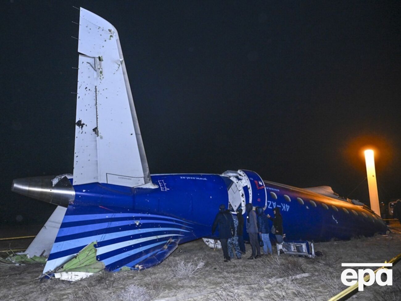 Борт із Баку впав у Казахстані у грудні минулого року