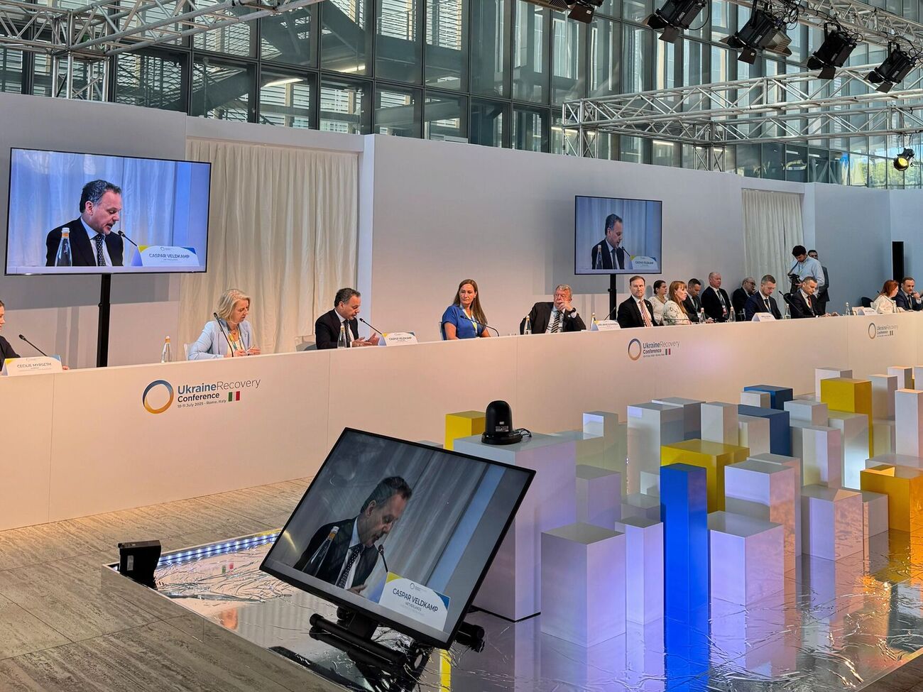 Велдкамп объявил о поддержке на конференции по восстановлению Украины в Риме