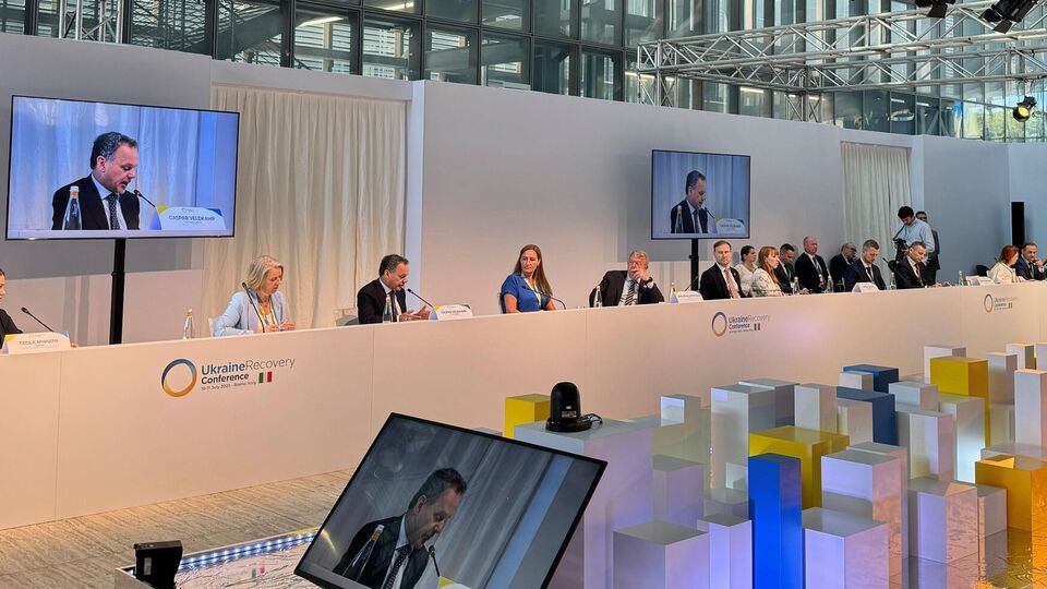 Велдкамп оголосив про підтримку на конференції з відновлення України в Римі