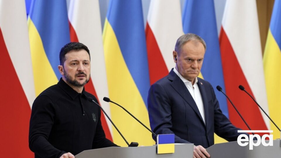 По словам Зеленского, он поблагодарил Туска