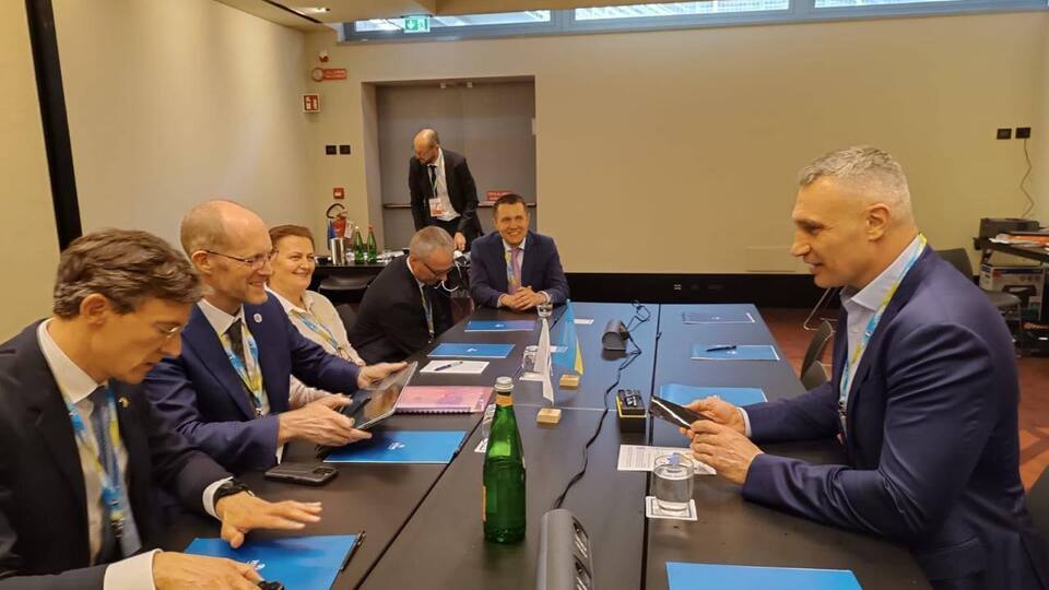 Во время Ukraine Recovery Conference Кличко и ЕБРР заключили соглашения о подготовке финансирования инфраструктурных проектов