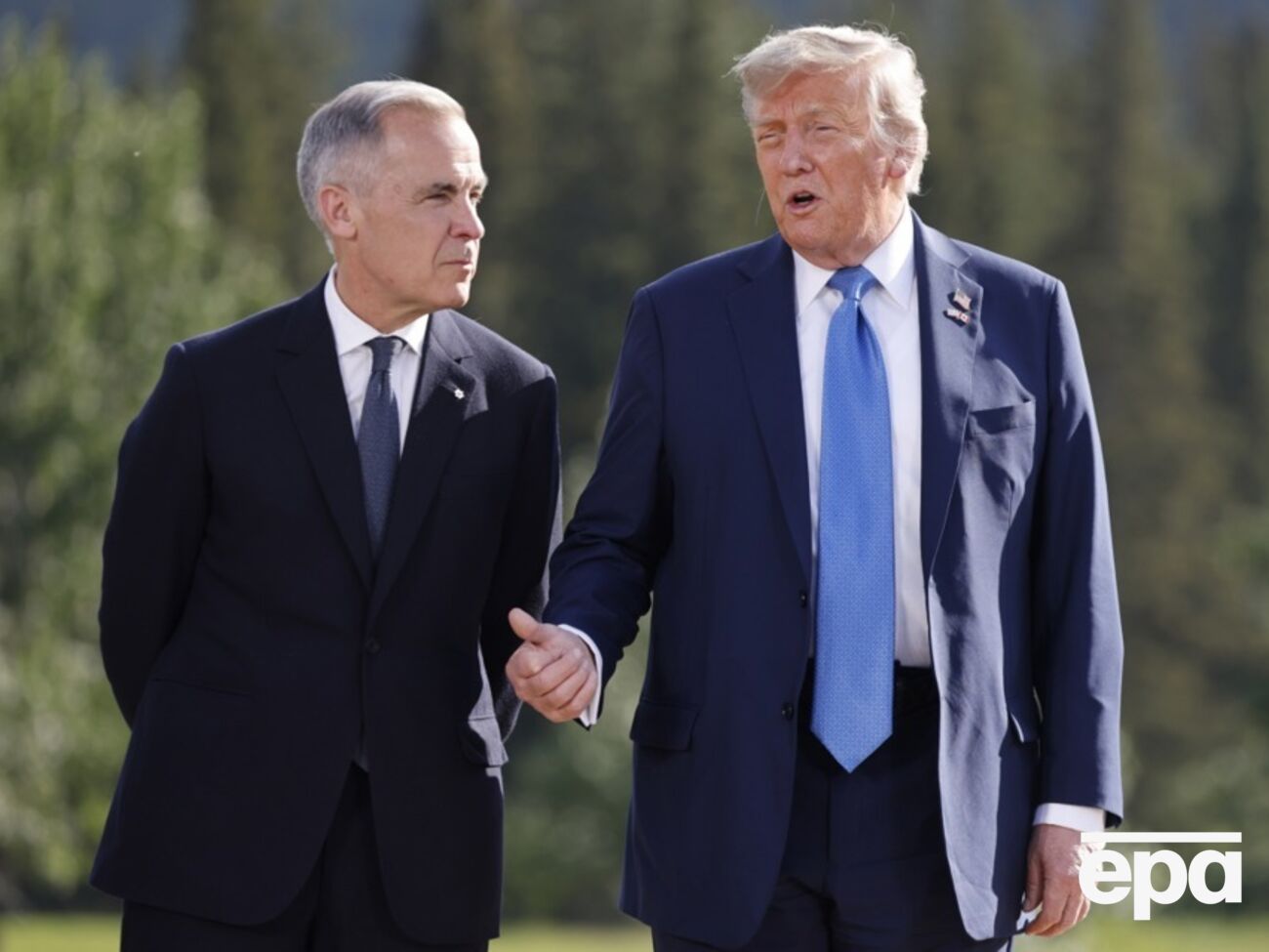 Трамп опубликовал письмо к Карни, в котором говорится о новых тарифах для Канады