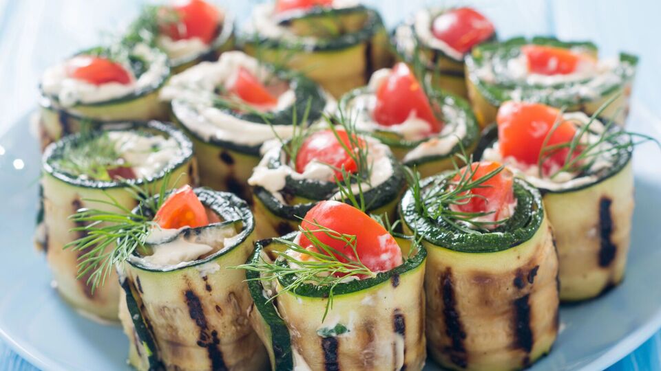 Для блюда понадобятся два кабачка