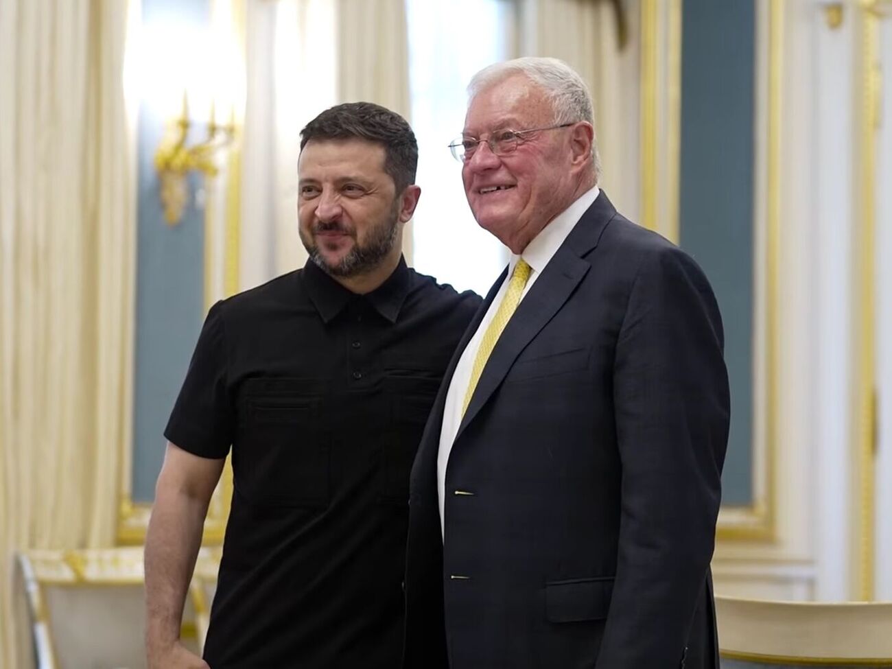 Украинский президент назвал разговор с Келлогом "продуктивным"