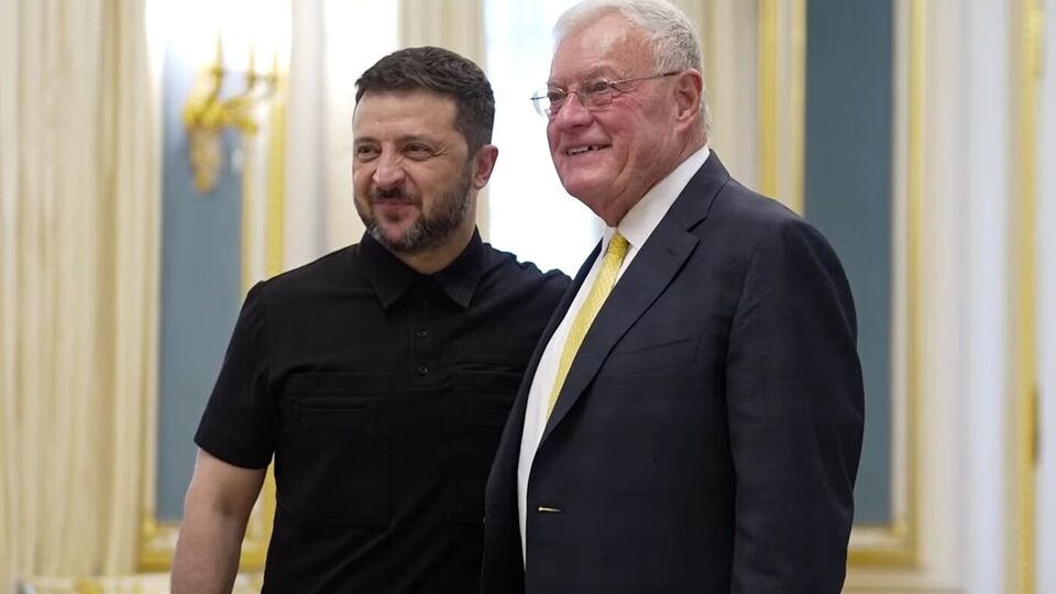 Украинский президент назвал разговор с Келлогом "продуктивным"