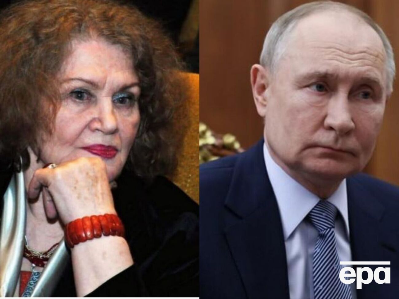 Костенко: Путин без сопровождения наших шел по Киеву