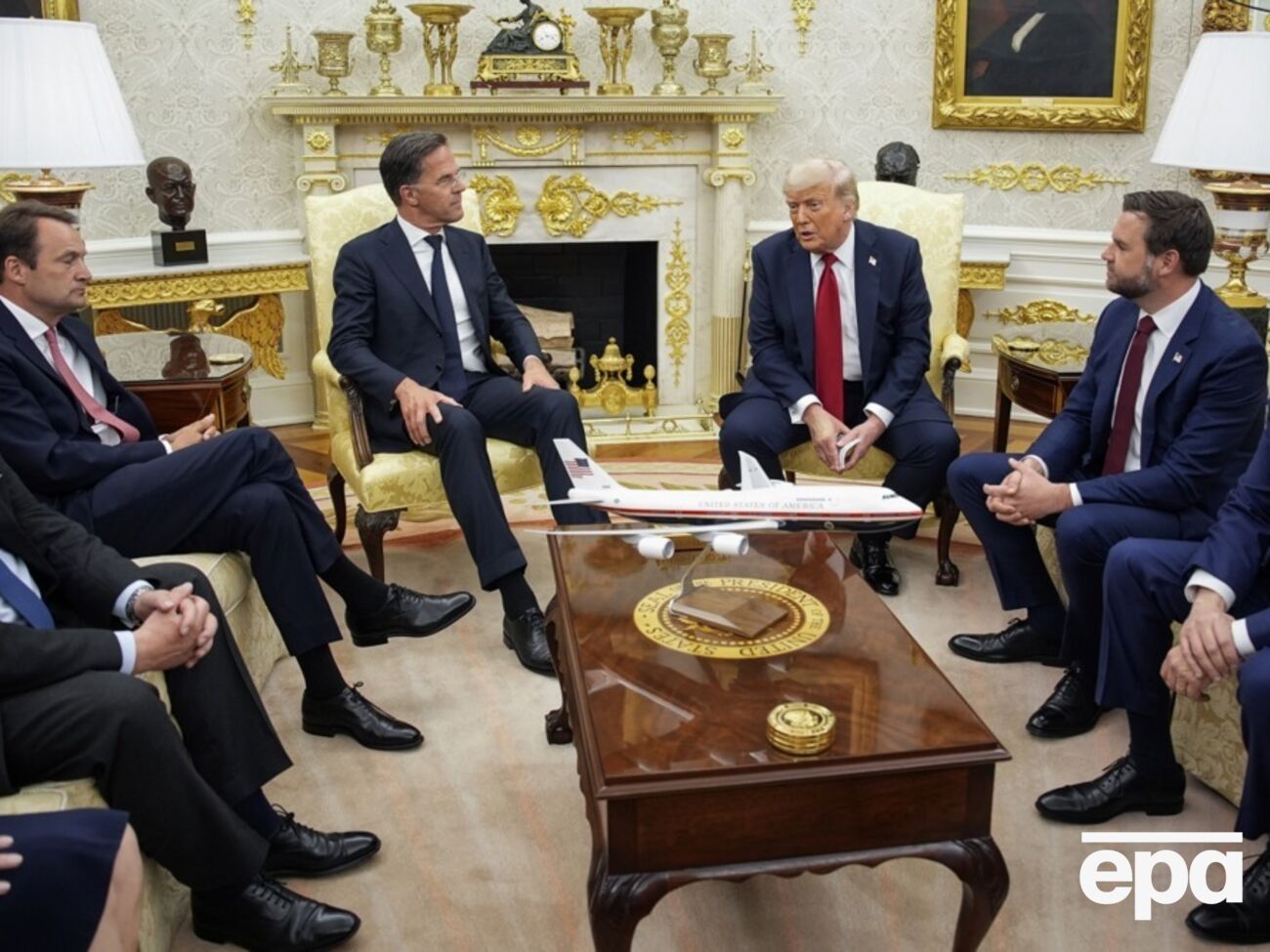 США і Європа домовилися про зброю для України, повідомили Рютте та Трамп