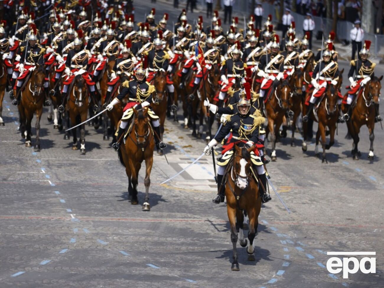 У параді взяли участь 200 коней