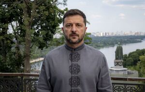 Обращение Зеленский записал на фоне Днепра