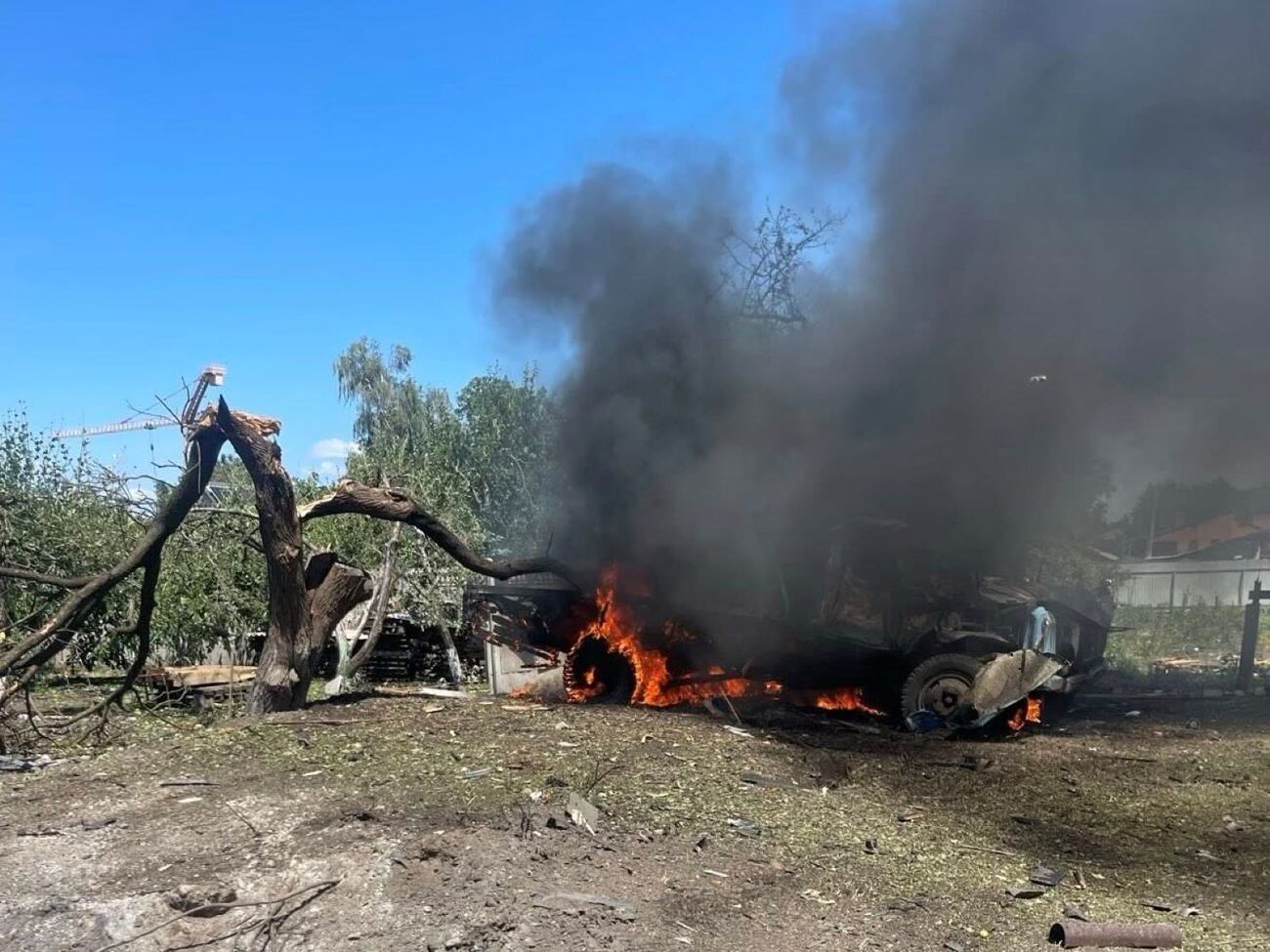 Для ураження міста окупанти застосували тактику подвійного удару
