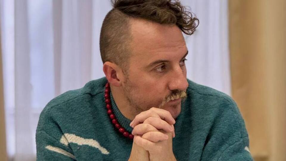 Клопотенко отметил, что говорить по-украински ему сказал отец