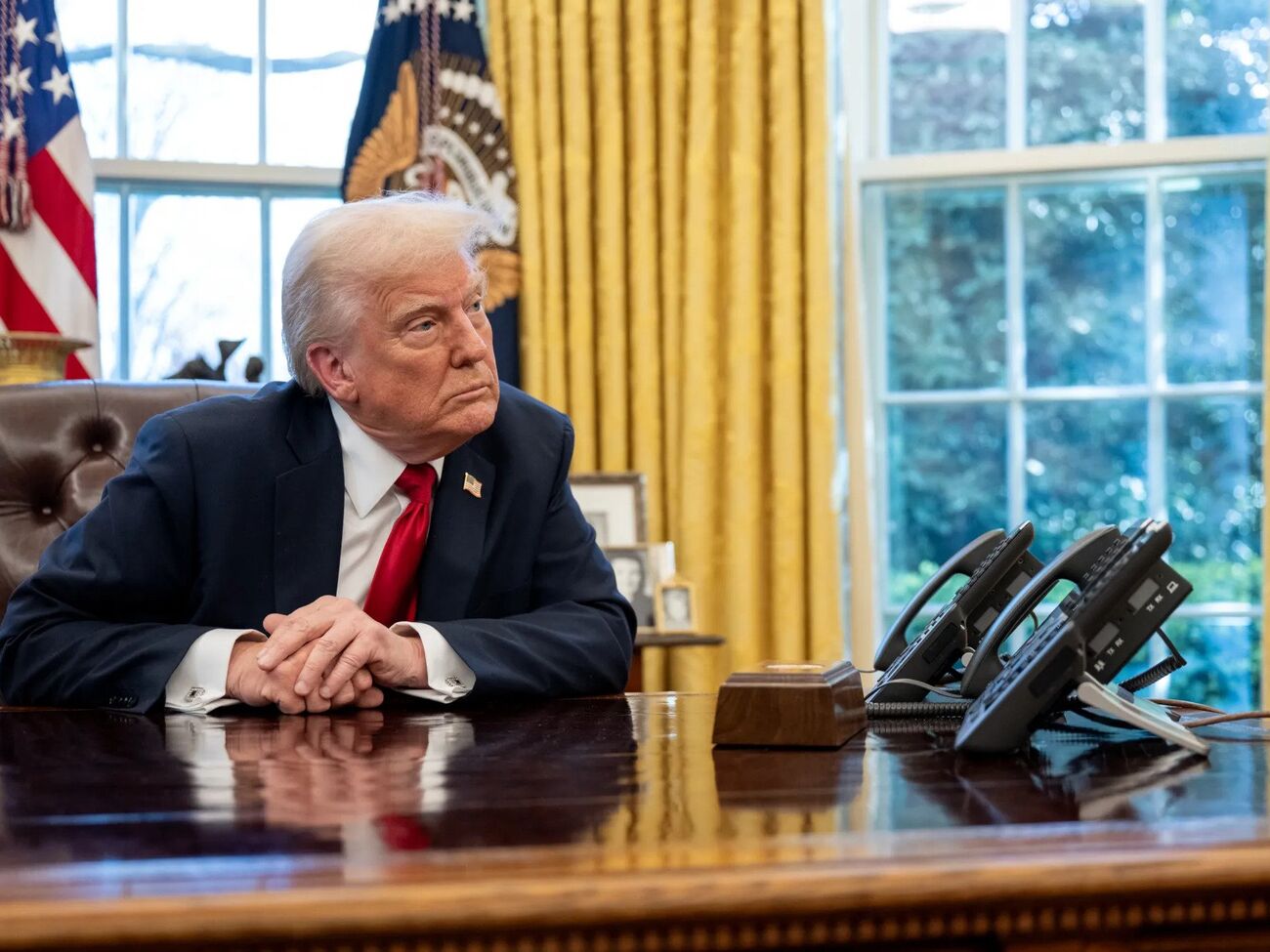 Трамп сам позвонил по телефону журналисту и дал интервью