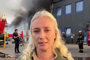 У Вінниці внаслідок атаки загорілося підприємство