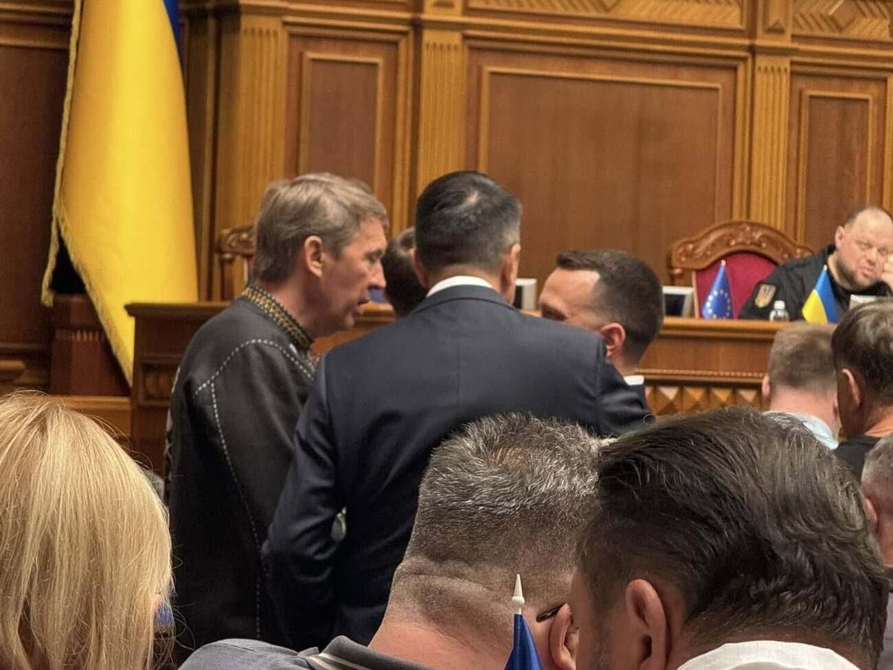 В ВР произошел конфликт