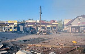 Филашкин показал последствия удара оккупантов по центру Доброполья