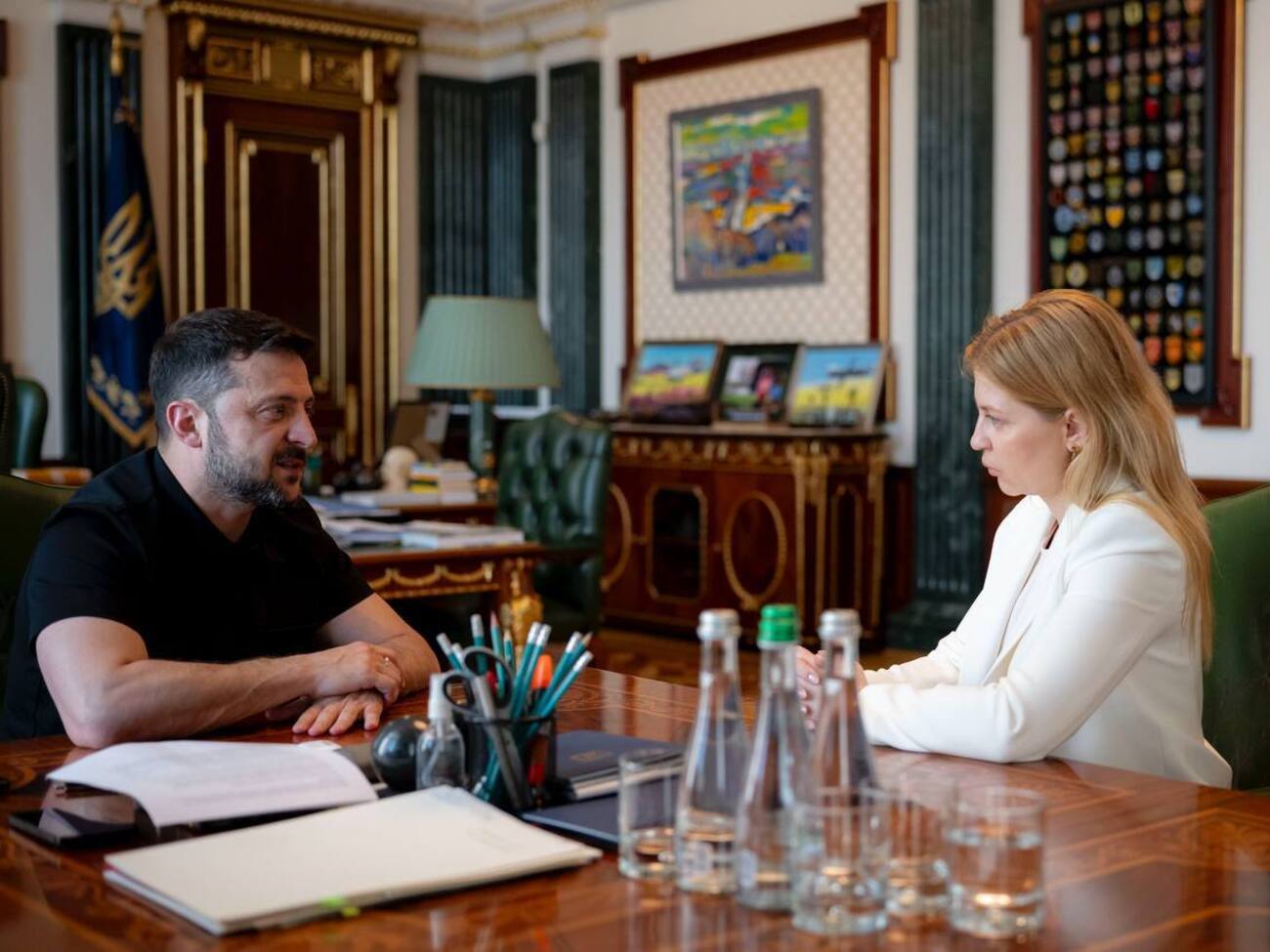 Зеленский: В этом статусе Ольга будет работать, чтобы не терять темпа в отношениях с Америкой